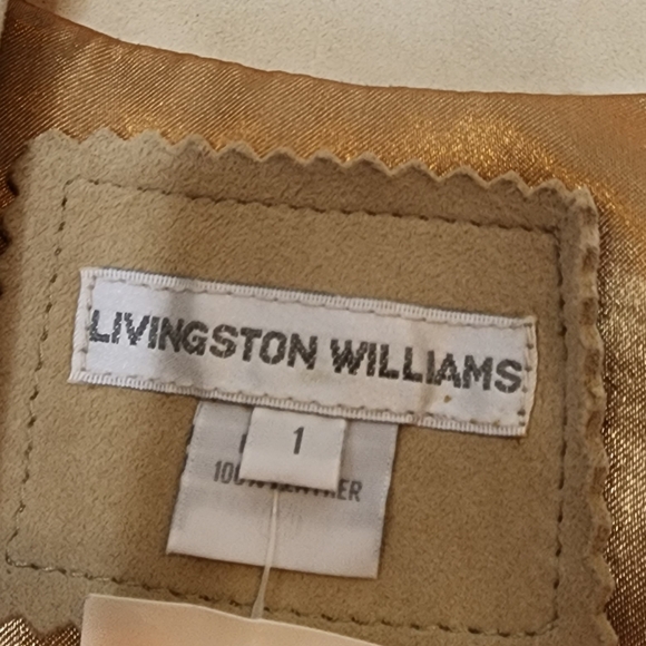 NEW Vintage Livingston Williams Lambskin Suede Women Handcraft Western Cut Coat - Picture 13 of 15